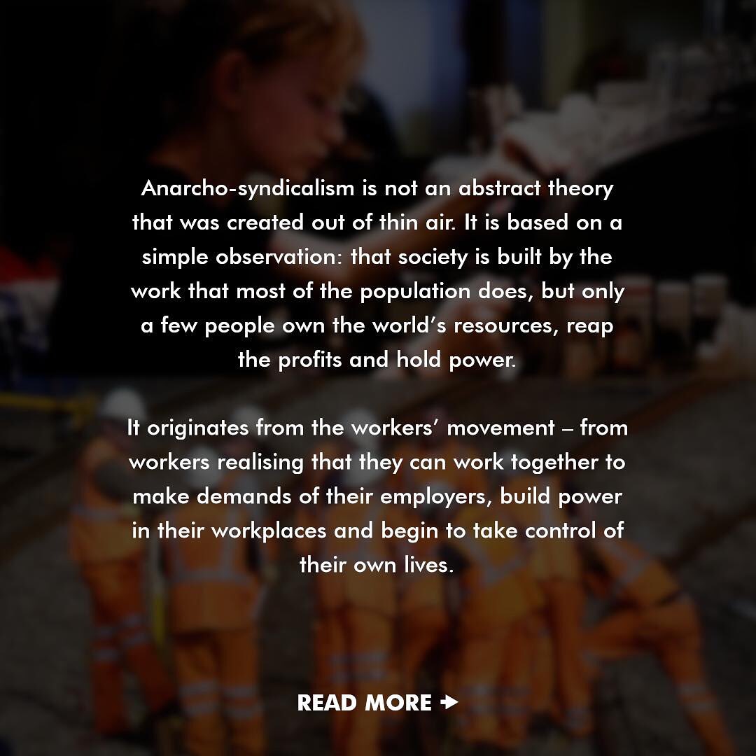 What is anarcho-syndicalism anyway?