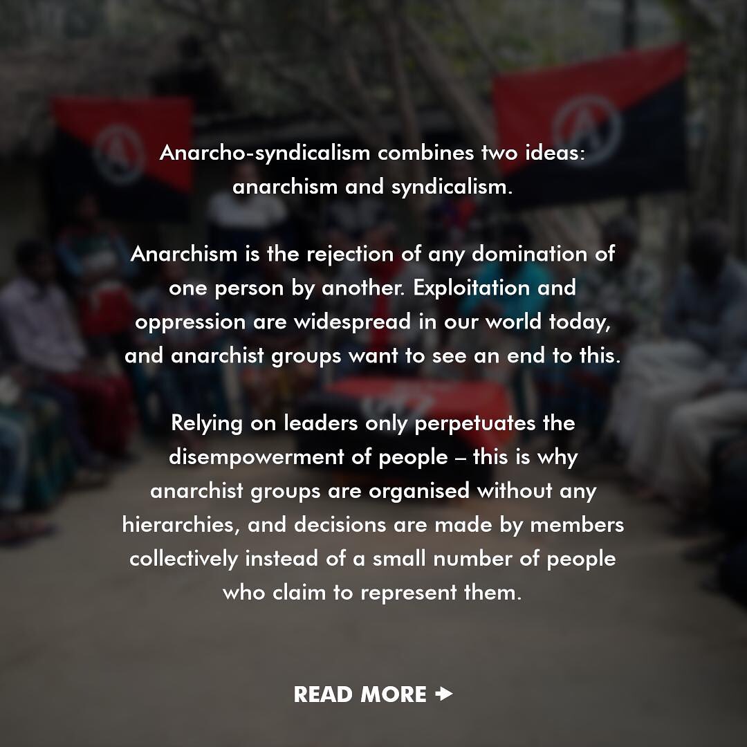 What is anarcho-syndicalism anyway?