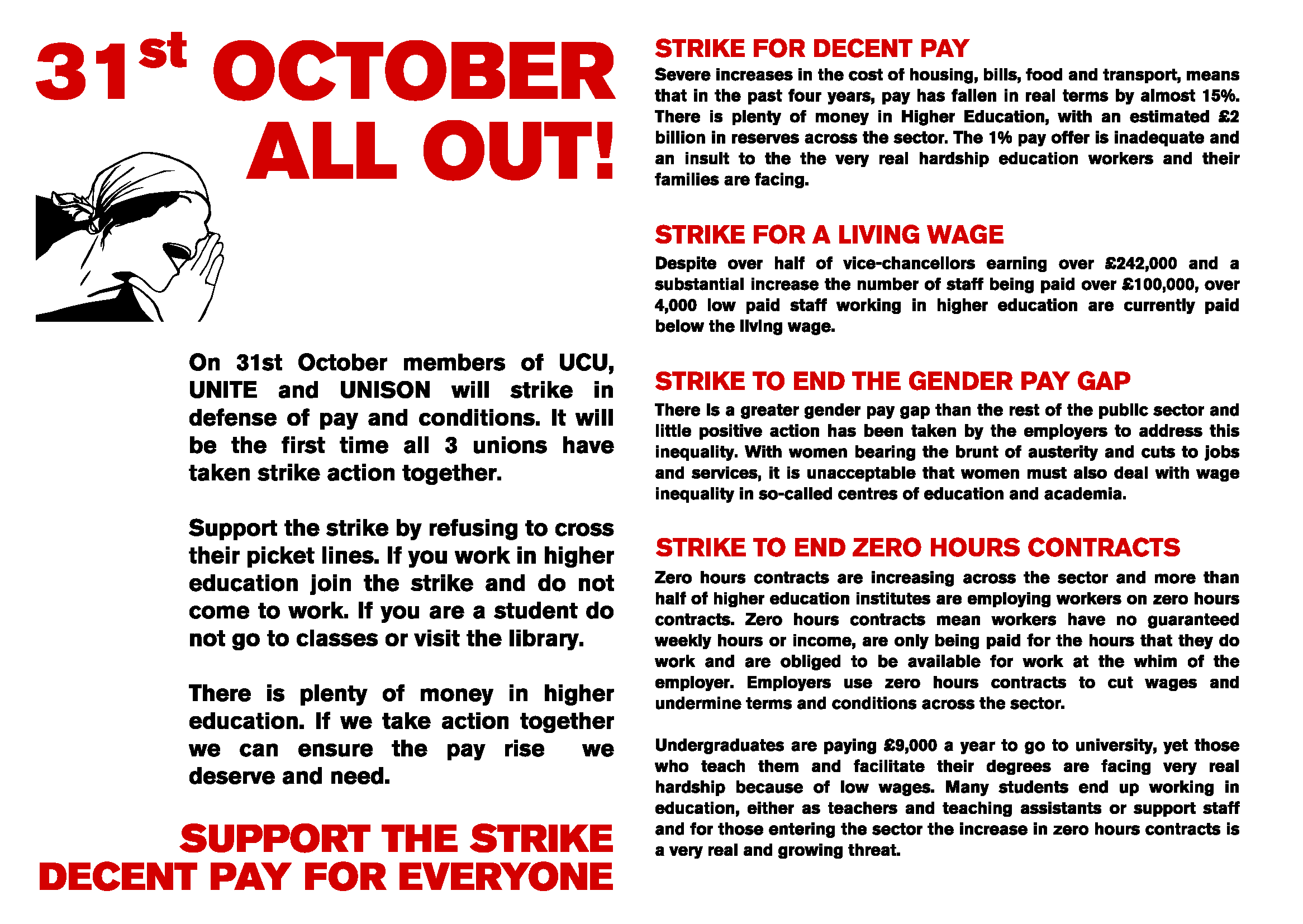 31 oct strike