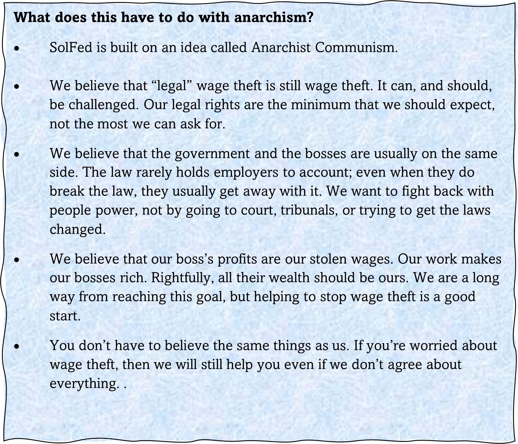 What does this have to do with anarchism?