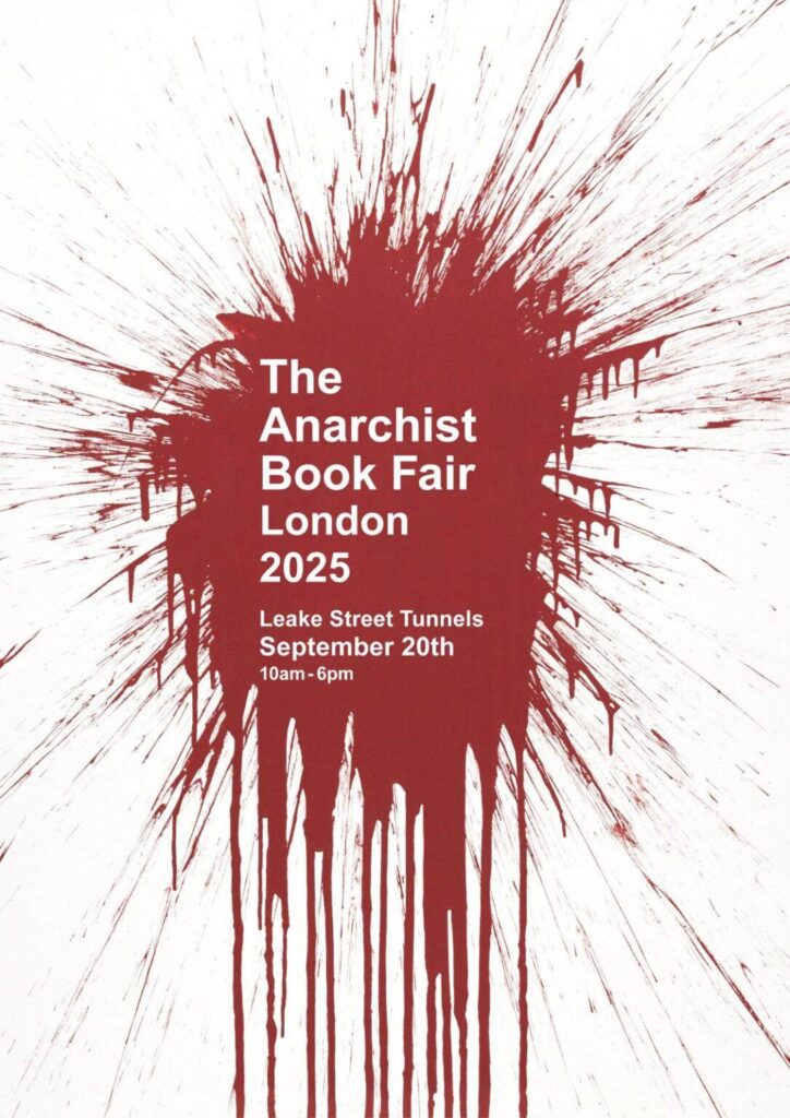 2025 London Anarchist Bookfair