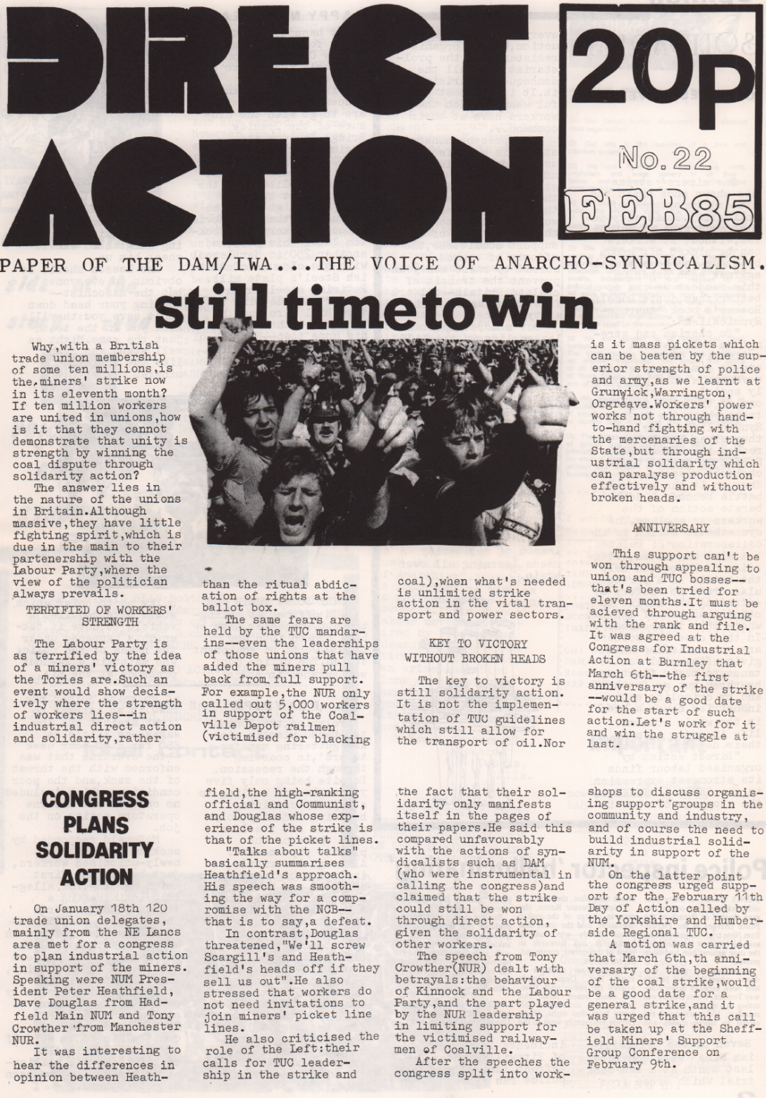 Direct Action #22 (February 1985)