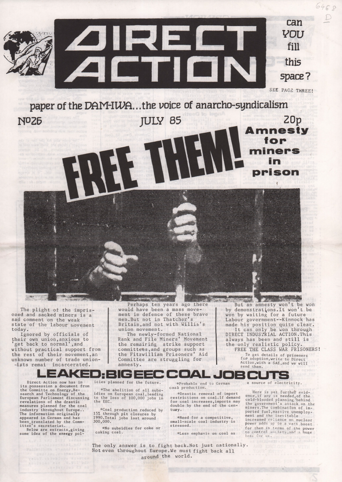 Direct Action #26 (July 1985)