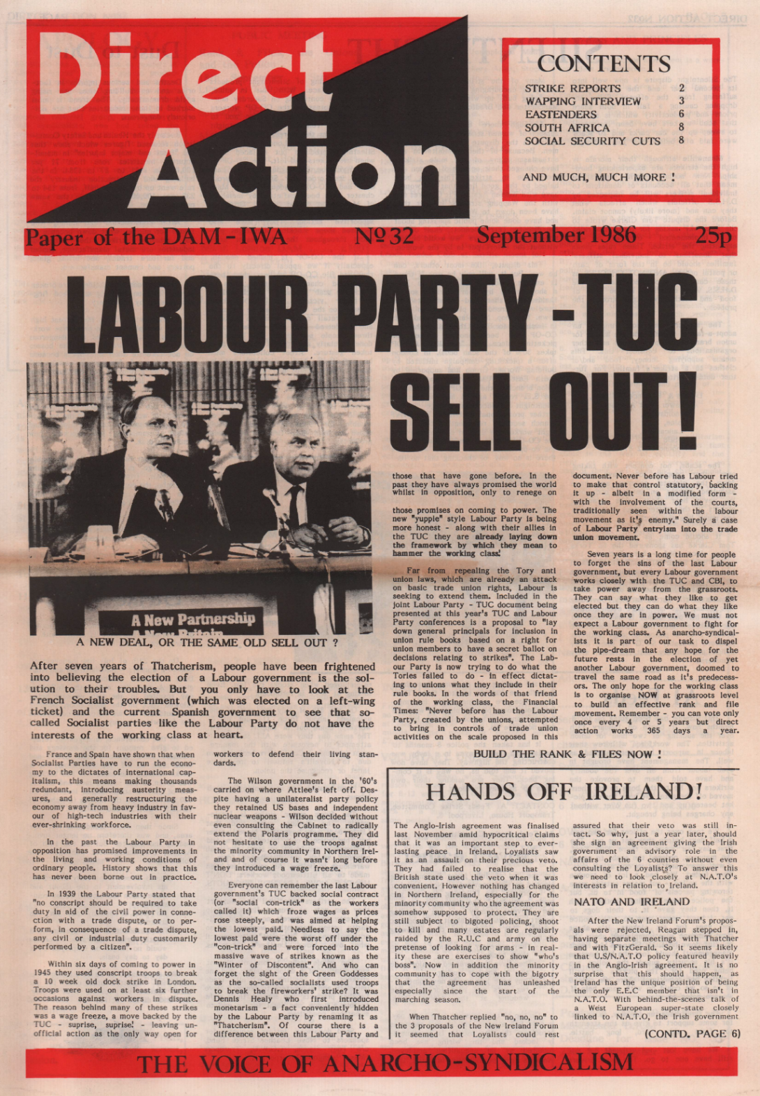 Direct Action #32b (September 1986)