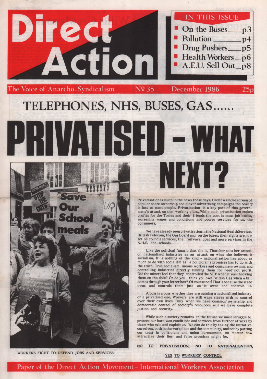 Direct Action #35 (December 1986)