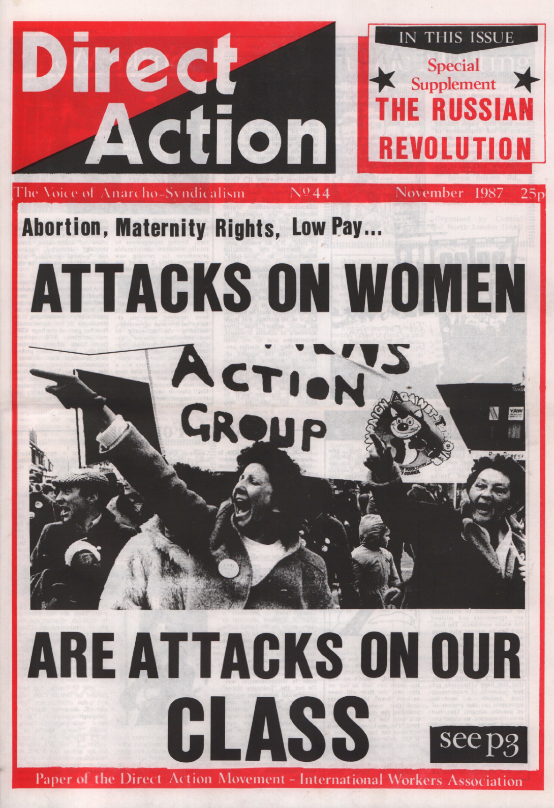 Direct Action #44 (November 1987)