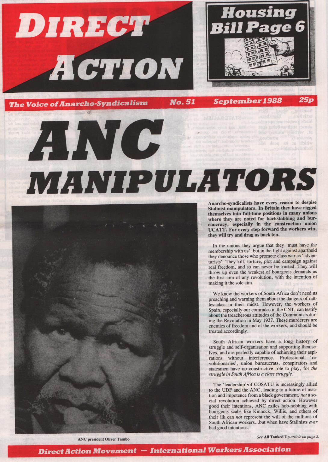 Direct Action #51 (September 1988)