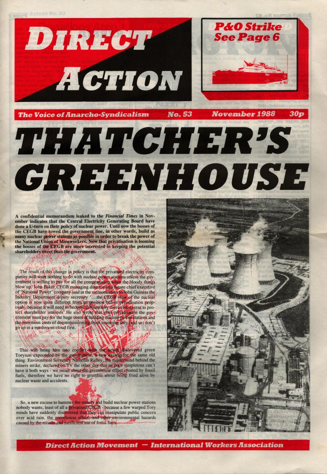 Direct Action #53 (November 1988)