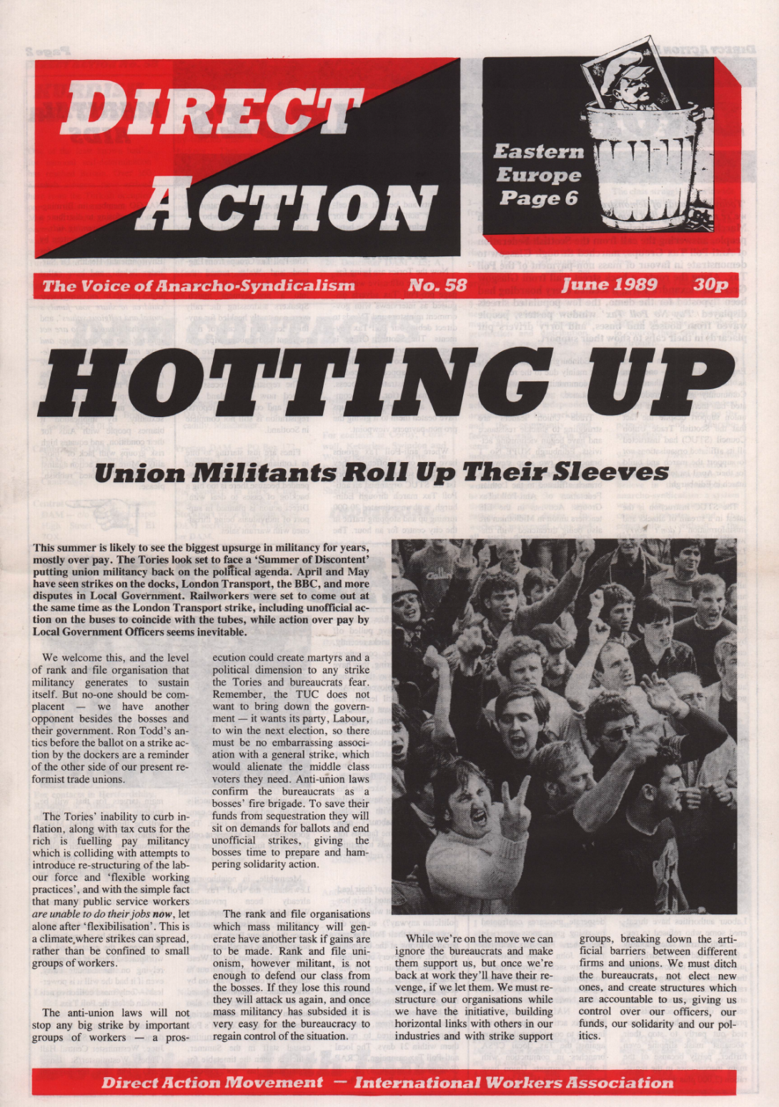 Direct Action #58 (June 1989)