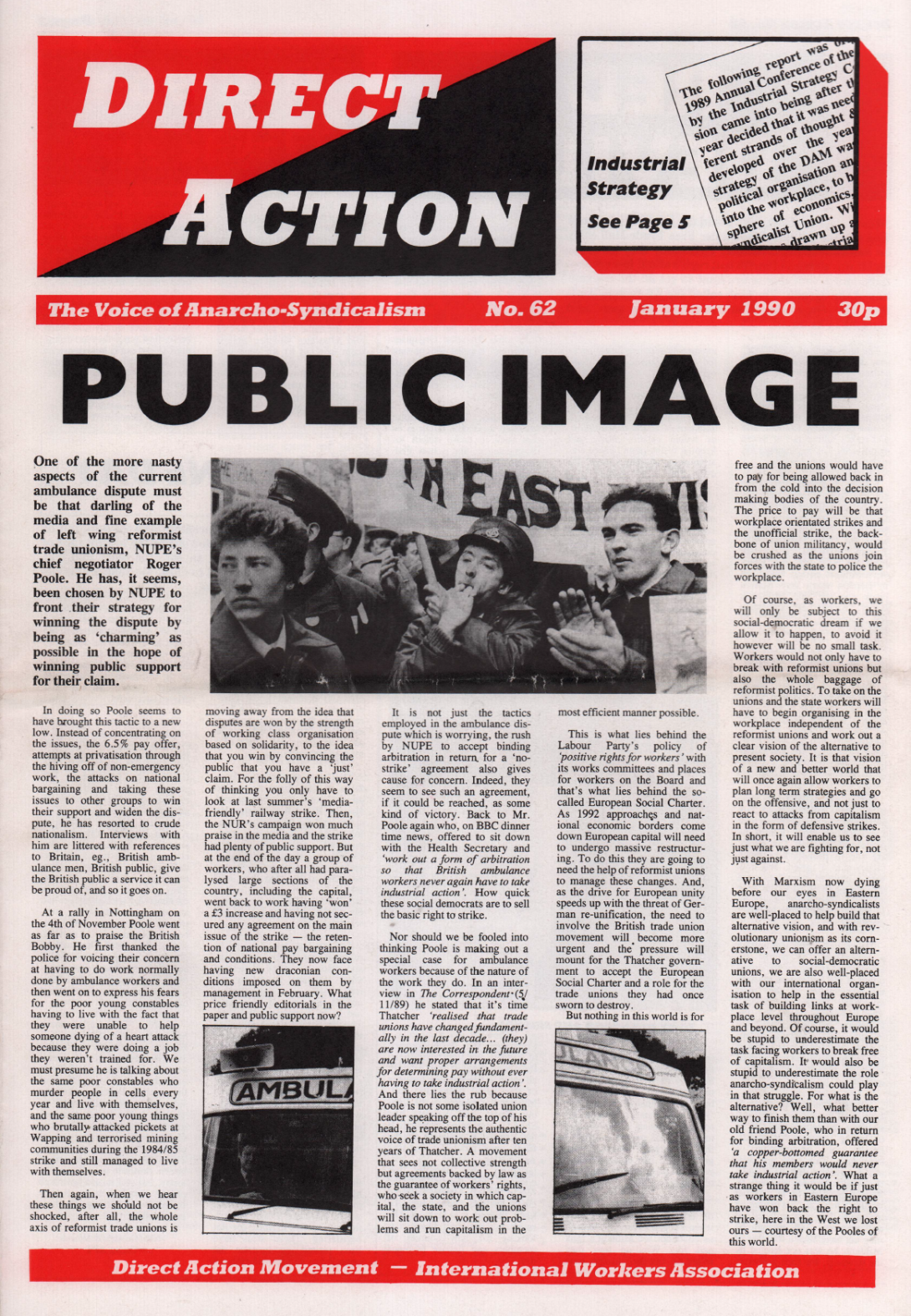 Direct Action #62 (January 1990)