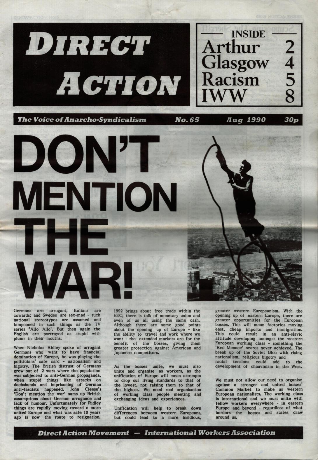 Direct Action #65 (August 1990)
