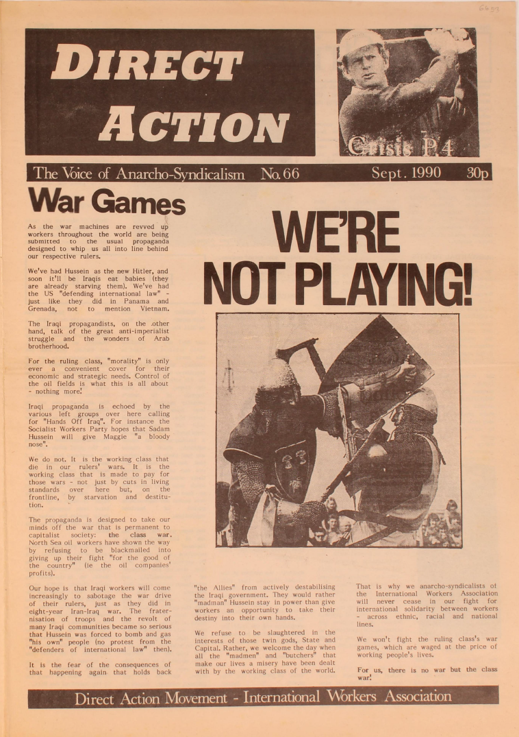 Direct Action #66 (September 1990)
