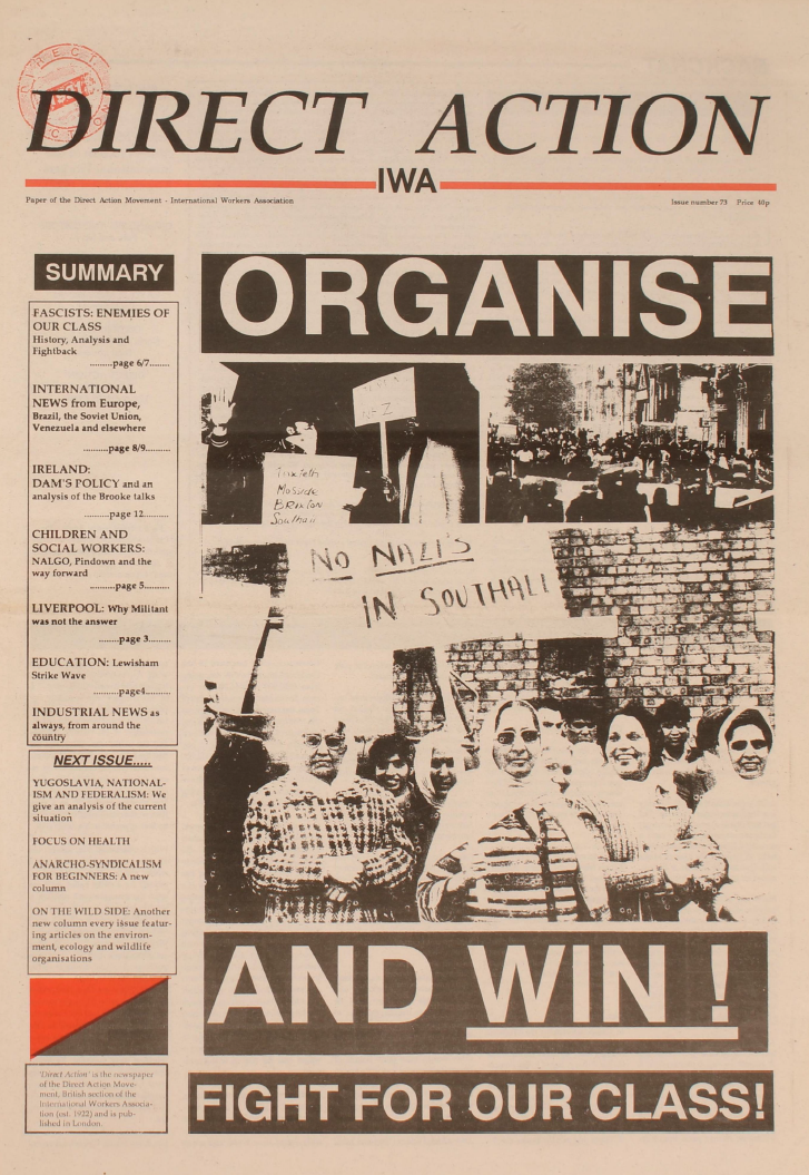 Direct Action #73 (mid 1991)