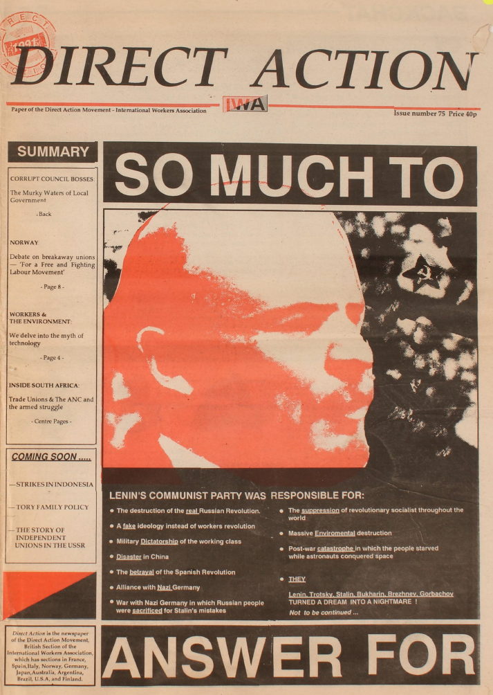 Direct Action #75 (Autumn 1991)