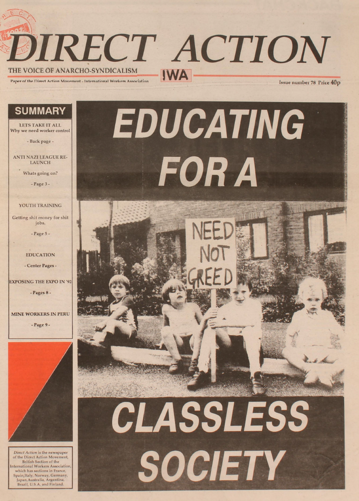 Direct Action #78 (February 1992)