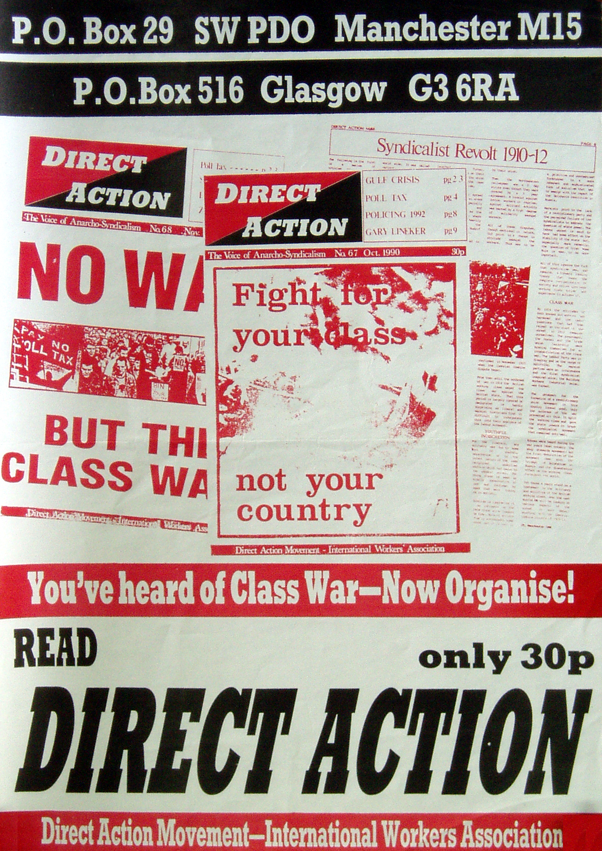 Direct Action - Fight for your Class not your country