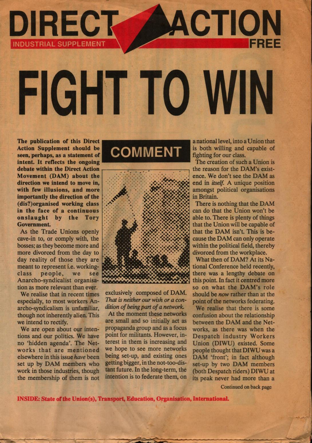 Direct Action # industrial supplement (1993)