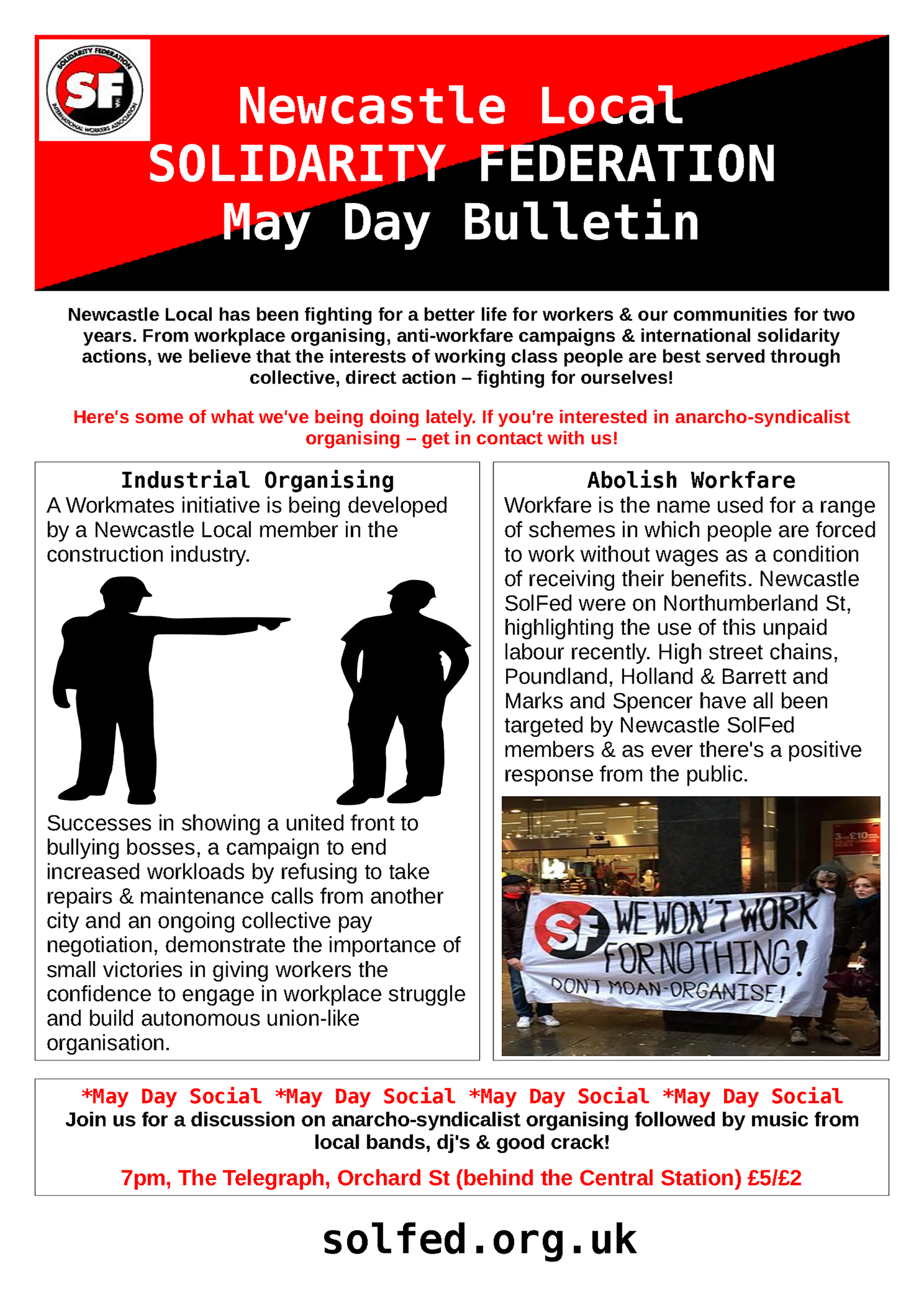 May Day Bulletin (Newcastle, 2014)